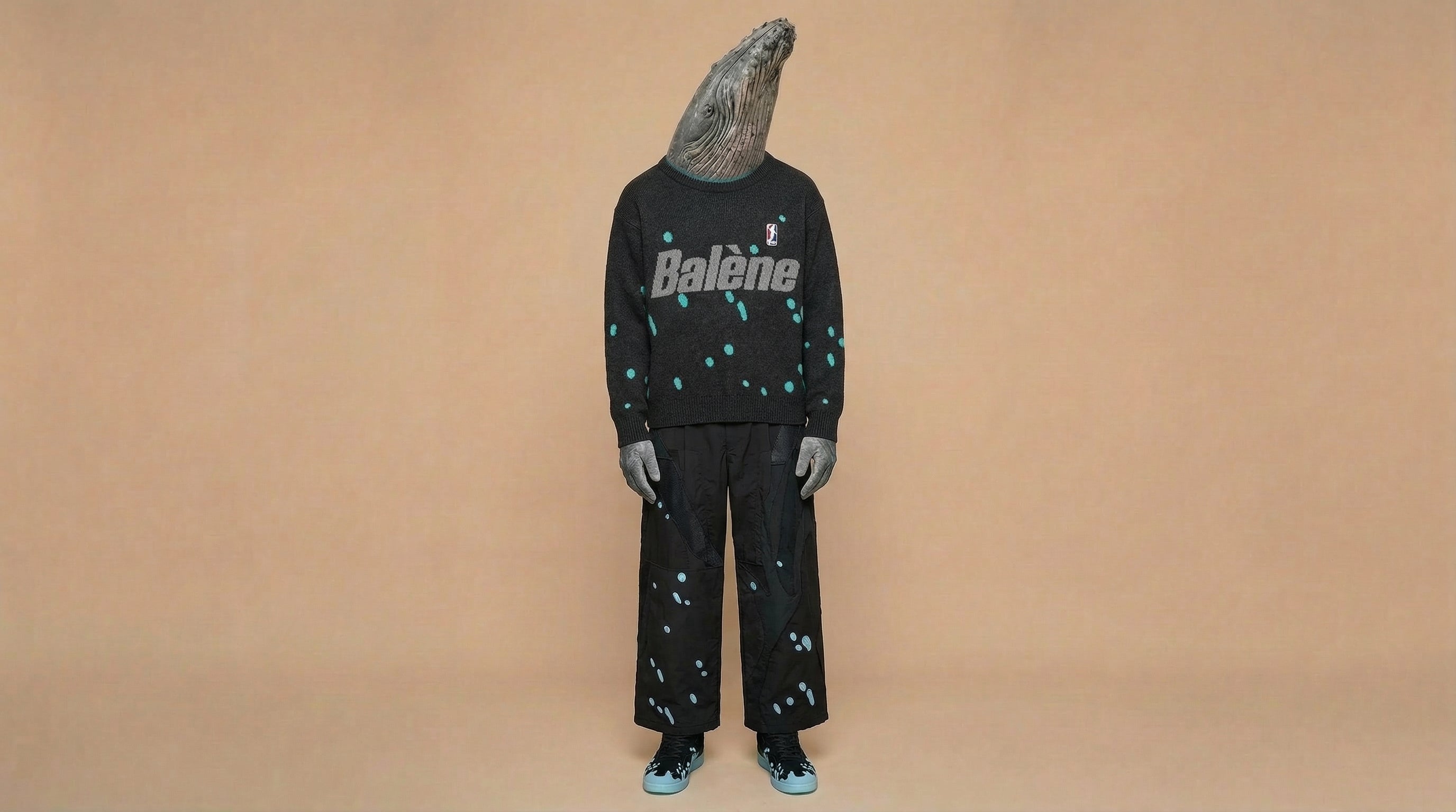 Balène Multi Trousers "Night Swim"